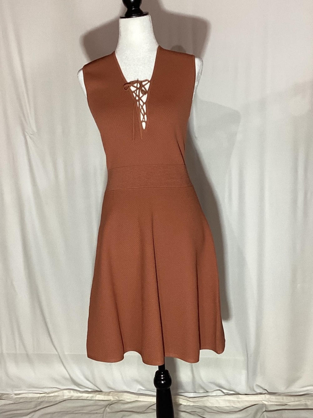 Sandro dress size EU3 color rust